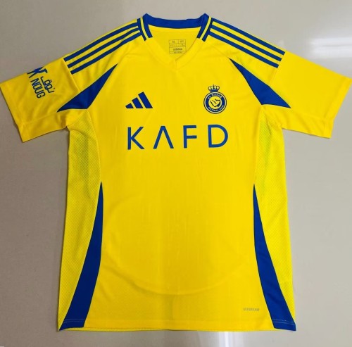 24-25 Al-Nassr FC Home Fans Version Soccer Jersey