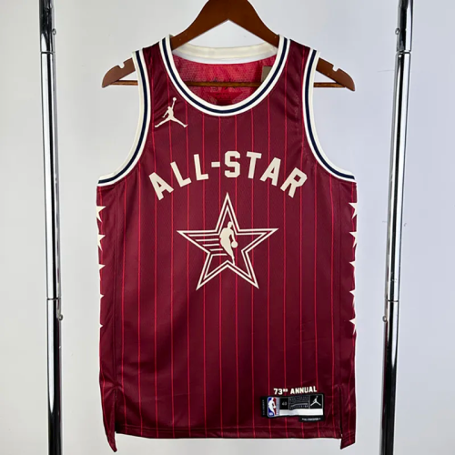 23-24 ALL-STAR BOOKE #1 Red Top Quality Hot Pressing NBA Jersey