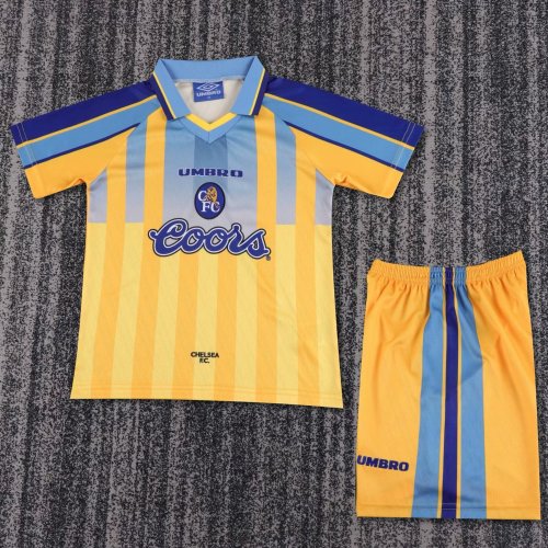 1995-1997 CHE Away Retro Kids Soccer Jersey