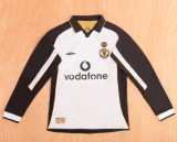 2001-2002 Man Utd 100th Centenary Long sleeves Retro Soccer Jersey