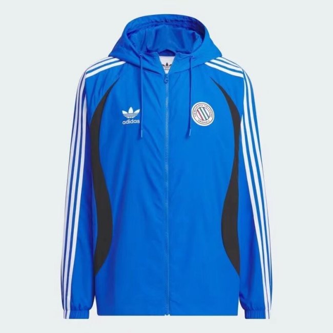 2025 New AD Blue Windbreaker