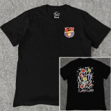 25-26 BAR Black High Quality Casual T-Shirt #圆领涂鸦