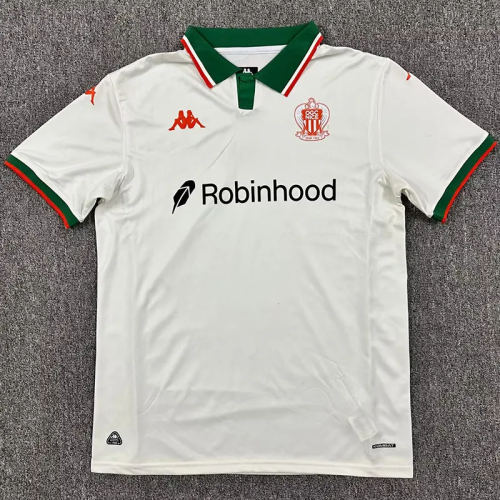 25-26 Nice Away Fans Soccer Jersey 1:1 Thai Quality
