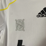 2009-2010 RMA Home Long Sleeve Retro Soccer Jersey