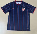 25-26 USA Away Fans Soccer Jersey*带星