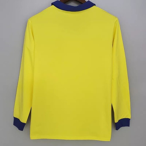 1979 ARS Yellow Long Sleeve Retro Soccer Jersey