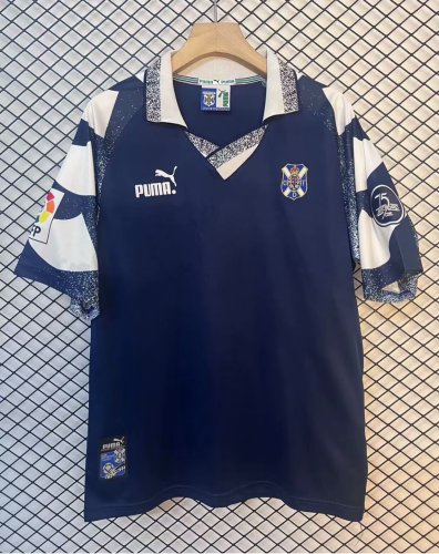 1997-1998 Tenerife 75th Anniversary Away Retro Soccer Jersey *带章