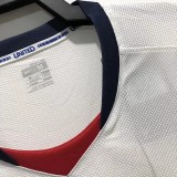 2008-2009 Man Utd Away Long Sleeve Retro Soccer Jersey(带决赛字)