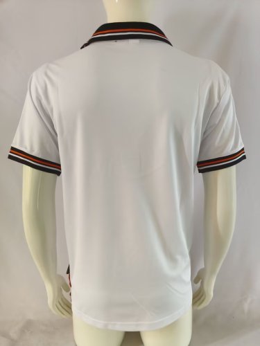 1999-2000 Valencia Home White Retro Soccer Jersey