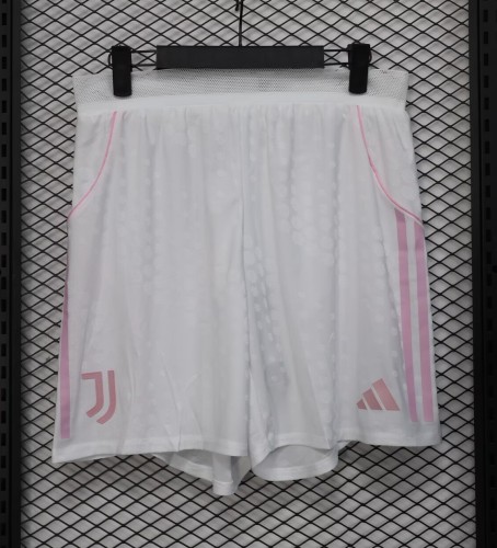 25-26 JUV White Player Version Shorts Pants