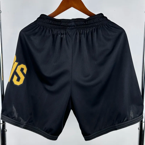 23-24 Cleveland Cavaliers Black Edition Top Quality NBA Pants (Trapeze Edition) 飞人版