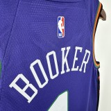 24-25 SUNS BOOKER #1 Purple City Edition Top Quality Hot Pressing NBA Jersey