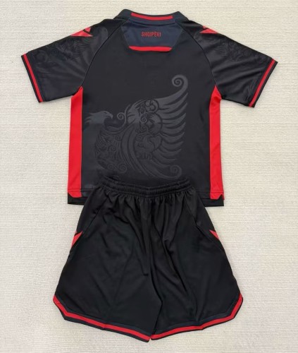 25-26 Albania Third Fans Kids Soccer Jersey