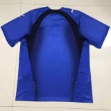 2006 Italy Home Blue Retro Soccer Jersey
