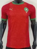 25-26 Morocco Home Player Version Soccer Jersey