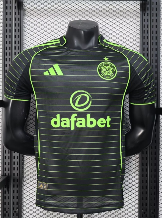 25-26 Celtic Away Player Version Soccer Jersey