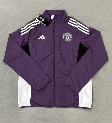 25-26 Man Utd Purple Windbreaker