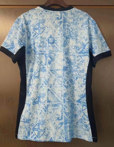 2024 Portugal European Cup Away Women Fans Version Soccer Jersey
