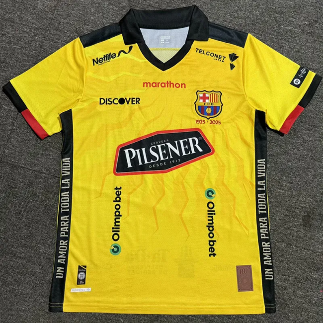 2025 BAR Yellow Special Edition Fans Training Shirts