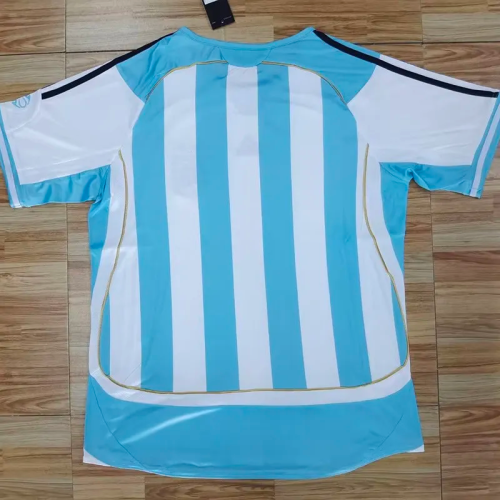 2006 Argentina Home Retro Retro Soccer Jersey