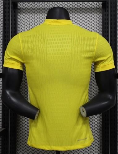 25-26 France Yellow Special Edition Player Version Soccer Jersey
