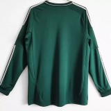 2012-2013 RMA Away Green Long Sleeve Retro Soccer Jersey