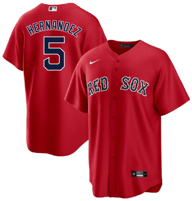 2024 MLB Boston Red Sox New Pattern Jersey
