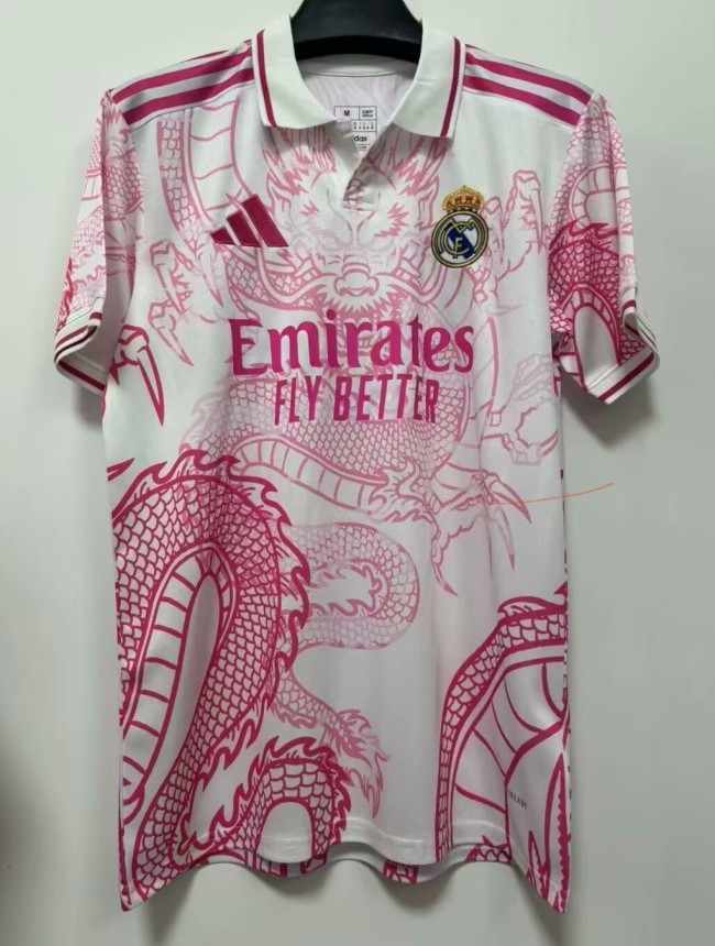 25-26 RMA White Pink Special Edition Training Shirts