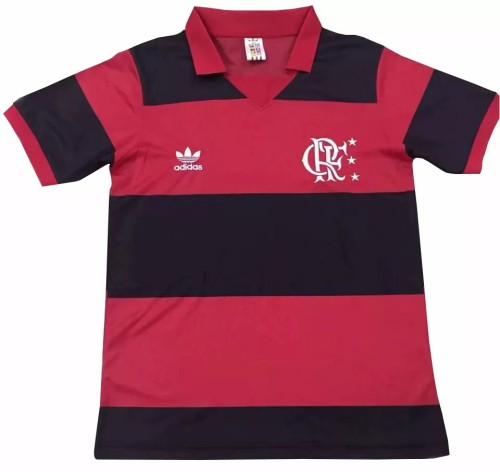 1982 Flamengo Home Retro Soccer Jersey