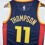24-25 WARRIORS THOMPSON #11 Royal blue City Edition Top Quality Hot Pressing NBA Jersey