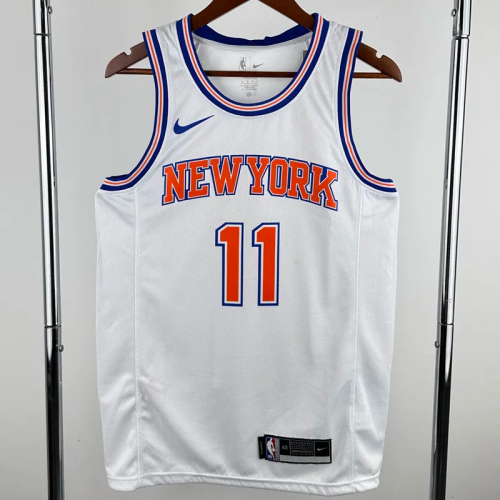 2018-19 KNICKS BRUNSON #11 White Top Quality Hot Pressing NBA Jersey