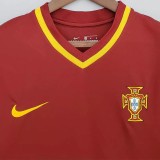 2000 Portugal Home Retro Soccer Jersey