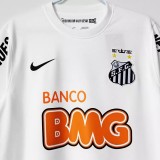 2012-2013 Santos FC Home Retro Soccer Jersey