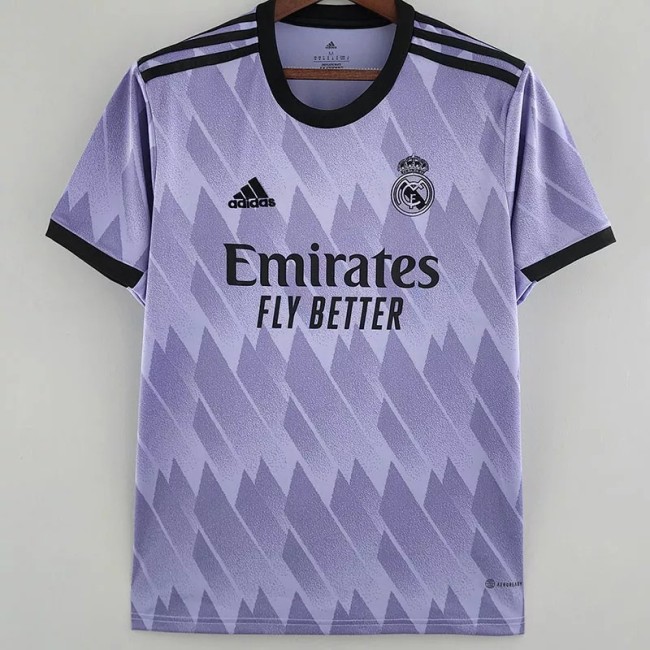 22-23 RMA Away 1:1 Fans Soccer Jersey