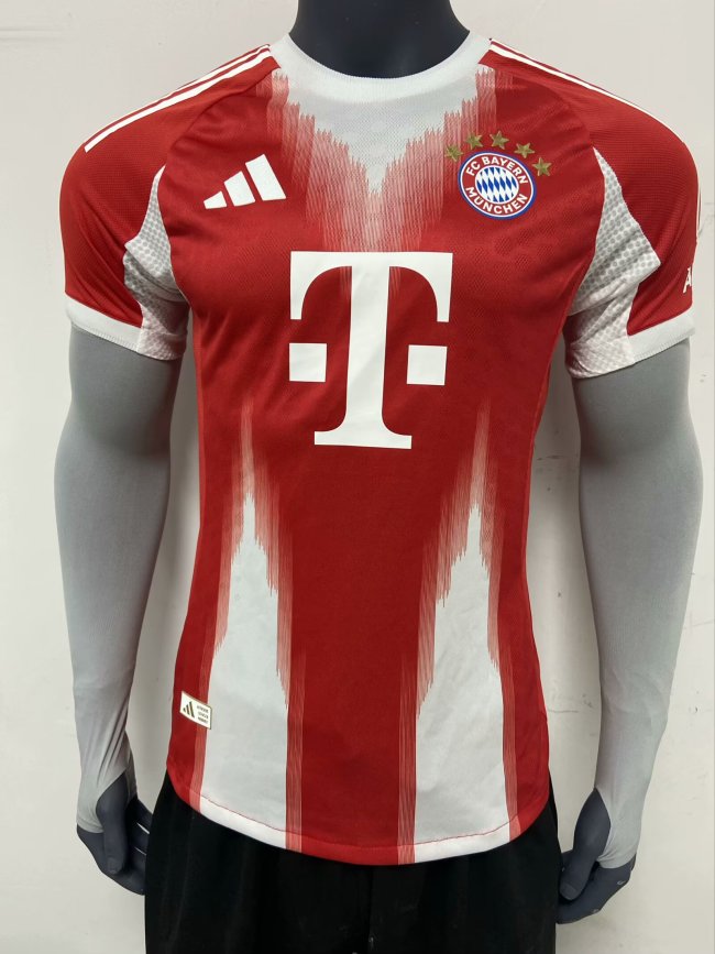 25-26 Bayern Home Player Version Soccer Jersey