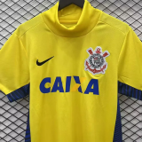 2014-2015 Corinthians Yellow GoalKeeper Retro Soccer Jersey