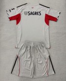 25-26 Benfica Away Kids Soccer Jersey
