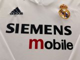 2002-2003 RMA Home Long Sleeve Retro Soccer Jersey