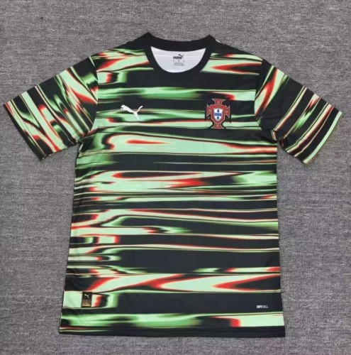 25-26 Portugal Green Training Shirts