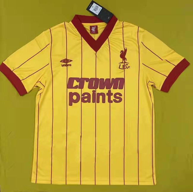 1984 LIV Away Retro Soccer Jersey