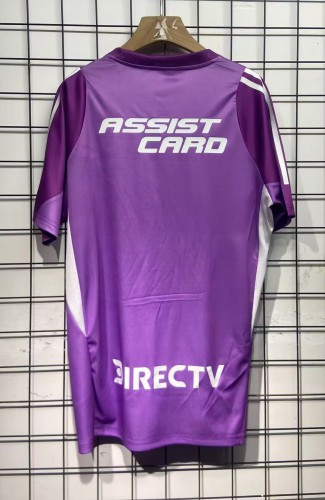 25-26 Colo-Colo Purple Goalkeeper Fans Soccer Jersey