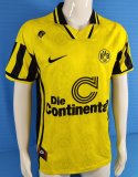 1996-1997 Dortmund Home Retro Soccer Jersey