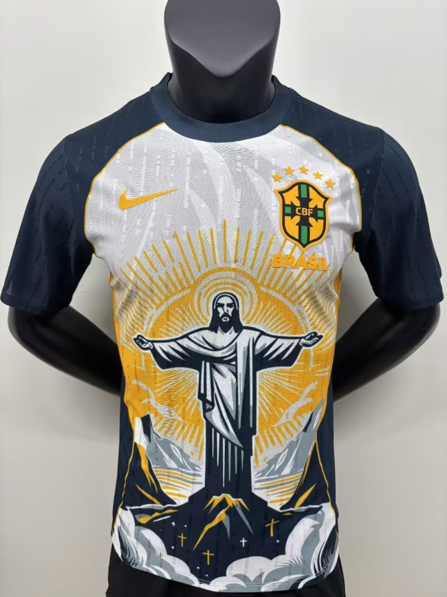 25-26 Brazil Special Edition Player Version Soccer Jersey