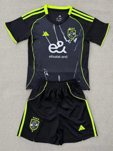 25-26 AL AHLY SC Away Kids Soccer Jersey