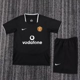 2003-2004 Man Utd Away Retro Kids Soccer Jersey