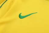 1998 Brazil Home Long sleeves Retro Kids Soccer Jersey