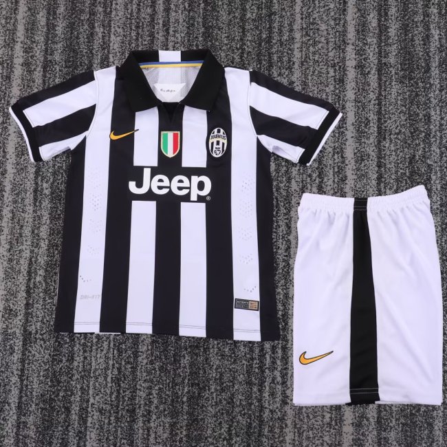 2014-2015 JUV Home Retro Kids Soccer Jersey