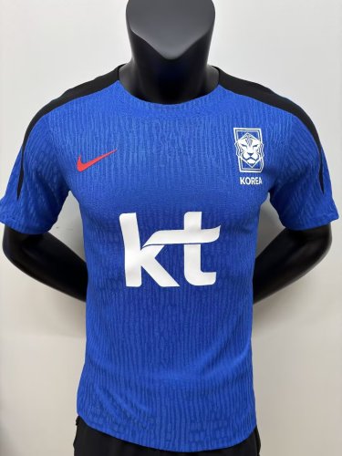 25-26 Korea Blue Player Version Training shirts