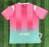 25-26 BAR Pink Green Special Edition Fans Training Shirts