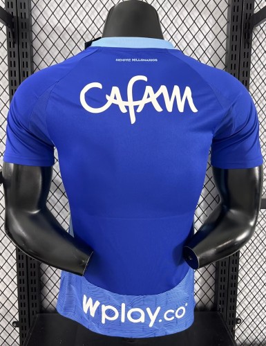 25-26 Millonarios Fútbol Home Player Version Soccer Jersey